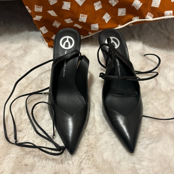 Brown’s Wishbone “Michelle” stilettos Sz 8 - Picture 2 of 4